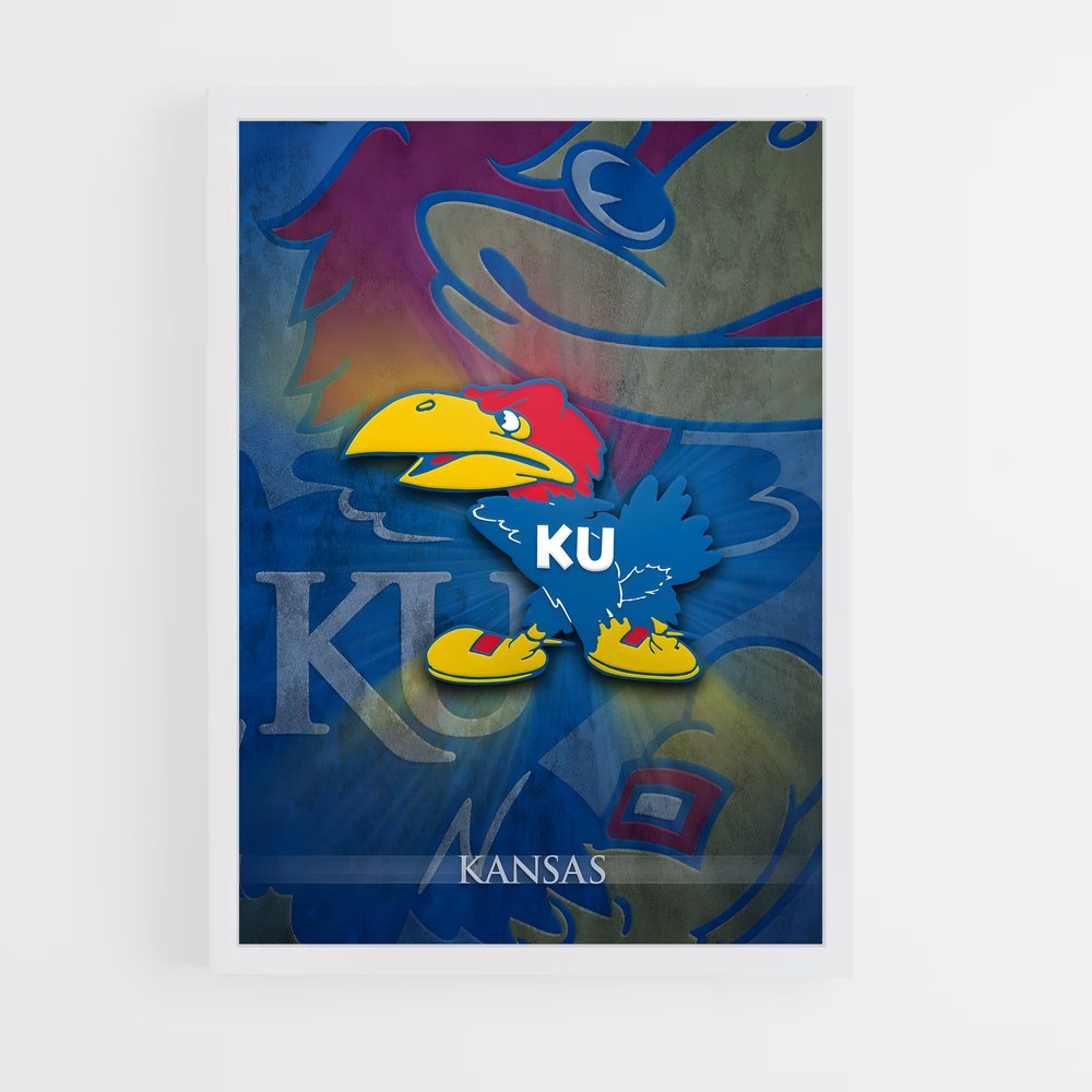 Poster Kansas Spirit – affiche Basketball (vue 3)